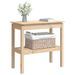 Table console 80x40x75 cm Bois massif de pin - Photo n°3