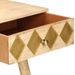 Table console 89x44x75 cm Bois de manguier massif - Photo n°8