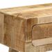 Table console 90x32x75 cm bois massif de manguier brut - Photo n°6