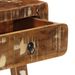 Table console 90x32x75 cm bois massif de récupération - Photo n°7