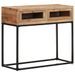 Table console 90x35x76 cm Bois d'acacia massif 3 - Photo n°9