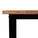 Table console à live edge 110x35x80 cm bois d'acacia solide - Photo n°8