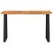 Table console à live edge 140x40x80 cm bois d'acacia solide - Photo n°4