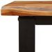 Table console à live edge 140x40x80 cm bois d'acacia solide - Photo n°8