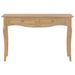 Table console avec 2 tiroirs 110x35x76 cm bois d'ingénierie - Photo n°2