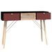 Table console avec tiroirs 105x30x75 cm bois d'ingénierie - Photo n°4