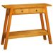 Table console avec tiroirs 90x30x75 cm bois d'acajou massif - Photo n°2