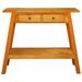 Table console avec tiroirs 90x30x75 cm bois d'acajou massif - Photo n°4