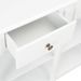 Table console Blanc 120x30x76 cm MDF - Photo n°6