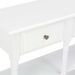 Table console Blanc 120x30x76 cm MDF - Photo n°7