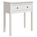 Table console Blanc 70x35x75 cm Bois massif de pin - Photo n°2