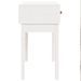 Table console Blanc 76,5x40x75 cm Bois massif de pin - Photo n°5