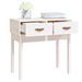 Table console Blanc 76,5x40x75 cm Bois massif de pin - Photo n°7