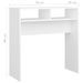 Table console Blanc 78x30x80 cm - Photo n°7