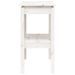 Table console Blanc 80x40x75 cm Bois de pin solide - Photo n°5