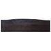 Table console Café noir clair 120x30x75 cm Bois d'acajou solide - Photo n°6