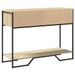 Table console chêne sonoma 100x35x74,5 cm bois d'ingénierie - Photo n°6