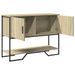 Table console chêne sonoma 100x35x74,5 cm bois d'ingénierie - Photo n°5