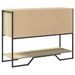 Table console chêne sonoma 100x35x74,5 cm bois d'ingénierie - Photo n°7