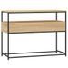 Table console chêne sonoma 100x40x75 cm bois d'ingénierie - Photo n°8