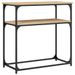 Table console chêne sonoma 75x35,5x75 cm bois d'ingénierie - Photo n°1