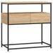 Table console chêne sonoma 75x40x75 cm bois d'ingénierie - Photo n°1