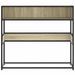 Table console chêne sonoma 90x35x80 cm bois d'ingénierie - Photo n°4