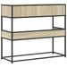Table console chêne sonoma 90x35x80 cm bois d'ingénierie - Photo n°6