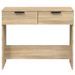 Table console Chêne sonoma 90x36x75 cm Bois d'ingénierie - Photo n°6