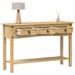 Table console Corona 114x34,5x73 cm bois de pin massif - Photo n°1