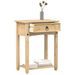 Table console Corona 55x35x73 cm bois de pin massif - Photo n°1