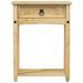 Table console Corona 55x35x73 cm bois de pin massif - Photo n°4