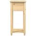 Table console Corona 55x35x73 cm bois de pin massif - Photo n°5