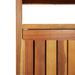 Table console de jardin 110x35x75 cm bois massif d'acacia - Photo n°6