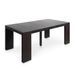 Table console extensible bois wengé 50 à 200 cm - 10 personnes - Photo n°2