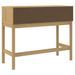 Table console FLORO marron cire 89,5x36,5x73 cm pin massif - Photo n°7