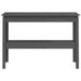 Table console Gris 110x40x75 cm Bois de pin solide - Photo n°4