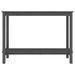 Table console Gris 110x40x80 cm Bois massif de pin - Photo n°3