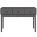 Table console Gris 114x40x75 cm Bois massif de pin - Photo n°3