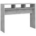 Table console Gris béton 105x30x80 cm - Photo n°1