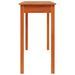 Table console marron miel 110x40x75 cm bois massif de pin - Photo n°6