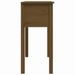 Table console Marron miel 70x35x75 cm Bois massif de pin - Photo n°8