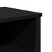 Table console noir 100x35x74,5 cm bois d'ingénierie - Photo n°7