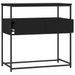 Table console noir 75x40x75 cm bois d'ingénierie - Photo n°5
