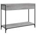 Table console sonoma gris 100x34,5x75 cm bois d'ingénierie - Photo n°8
