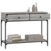 Table console sonoma gris 100x34,5x75 cm bois d'ingénierie - Photo n°4