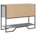 Table console sonoma gris 100x35x74,5 cm bois d'ingénierie - Photo n°7