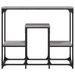 Table console sonoma gris 89,5x28x76 cm bois d'ingénierie - Photo n°4