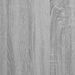 Table console sonoma gris 90x35x80 cm bois d'ingénierie - Photo n°8