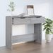 Table console Sonoma gris 90x36x75 cm Bois d'ingénierie - Photo n°1